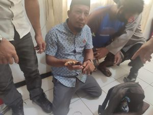 Perintahkan Warganya Bawa Bom Molotov Saat Aksi, Kades di Sultra Ditangkap