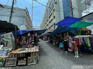 Mati-matian Pasar Baru di Masa Pandemi