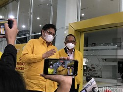 Airlangga Hartarto Merapat ke DPP Golkar Bahas Internal Partai