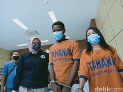 Otak Penyelundupan Sabu 3 Kg ke Surabaya WN Nigeria dan Kekasihnya WNI