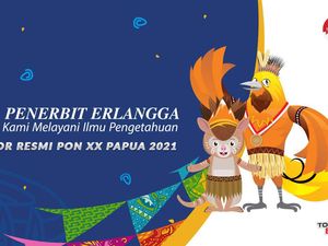 Penerbit Erlangga Jadi Sponsor Pendukung Resmi PON Papua