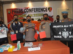8 Anggota Geng Motor Make Muke di Jakbar Ditangkap Usai Begal Warga