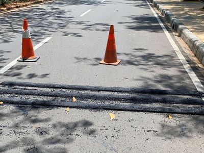 Before-After Polisi Tidur di Pulomas yang Viral Diprotes Pesepeda