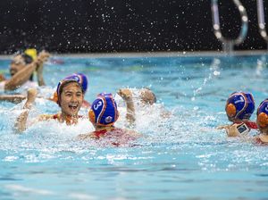 Semarak Tim Polo Air Putri DKI Jakarta Raih Emas PON Papua