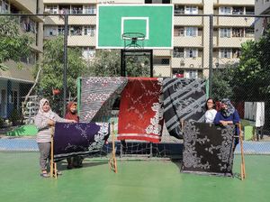 Kisah UMKM Batik Dorong Ibu-ibu Rusun Marunda Mandiri Secara Ekonomi