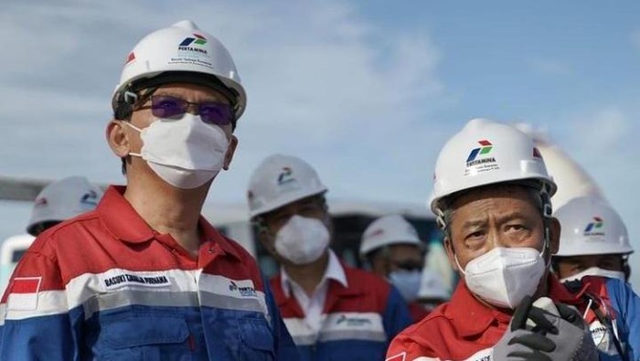 Ahok datangi proyek kilang Balikpapan