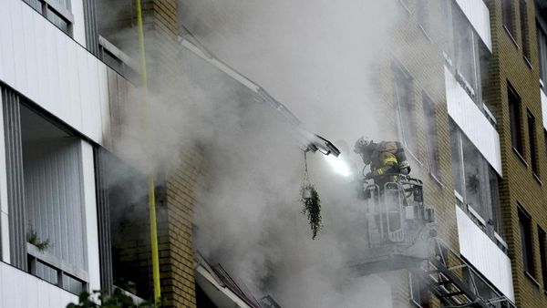 Apartemen di Swedia Meledak, 25 Orang Terluka