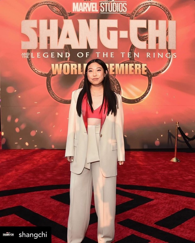 Awkwafina di premiere movie Los Angeles/Foto: instagram.com/@awkwafina
