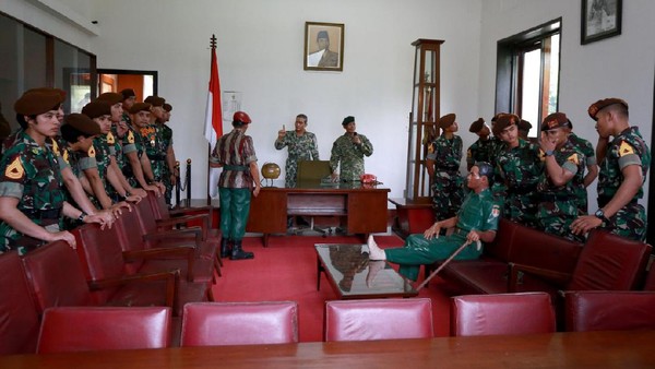 Diorama di Kostrad. (Dok akun Twitter resmi Kostrad, @Cakra_Kostrad) Diorama di Kostrad. (Dok akun Twitter resmi Kostrad, @Cakra_Kostrad)