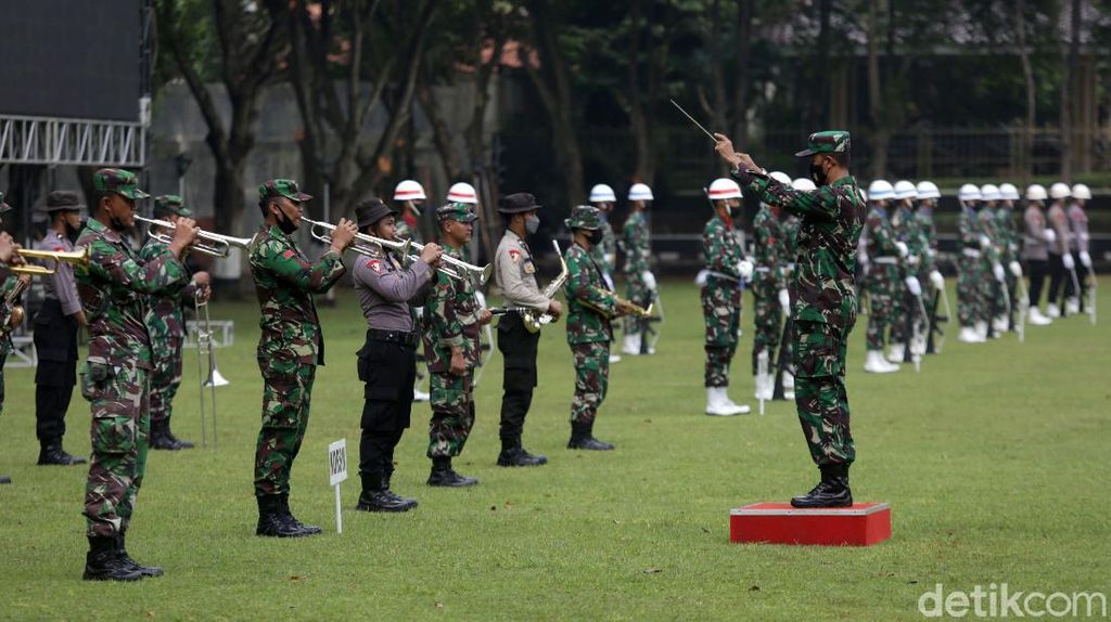 Intip Persiapan TNI-Polri Jelang Upacara Hari Kesaktian Pancasila