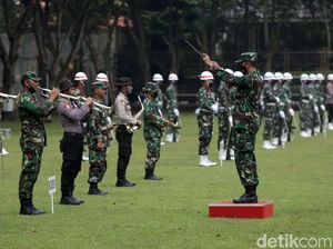 Intip Persiapan TNI-Polri Jelang Upacara Hari Kesaktian Pancasila