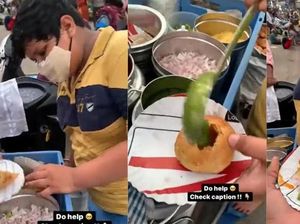 Jualan Makanan di Pinggir Jalan, Bocah Ini Dapat Bantuan dari Food Blogger