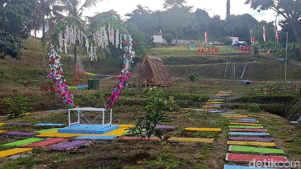 Keren! Kawasan Wisata Ini Ada di Kompleks Kantor Gubernur Sulbar