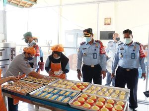 Keterampilan Napi Lapas Madiun Menghasilkan Batik dan Kue