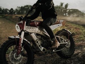 Modifikasi Yamaha XSR 155 Ala Tongkrongan Street Tracker
