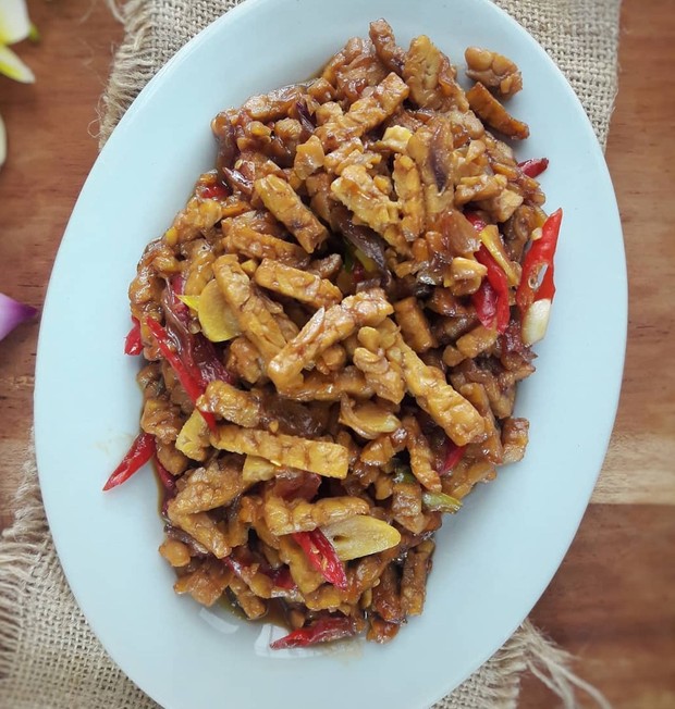 Oseng-oseng tempe/ Foto: Instagram.com/pipitprajitno Oseng-oseng tempe/ Foto: Instagram.com/pipitprajitno