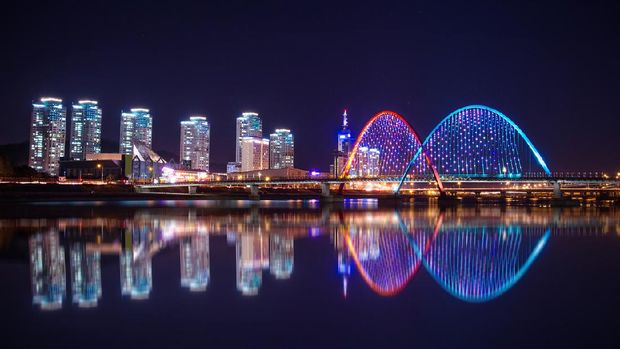 pemandangan Daejeon di Korea Selatan