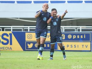 Persela Vs Persiraja: Gian Zola Tentukan Kemenangan Laskar Joko Tingkir