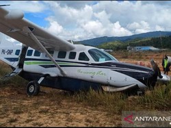 Pesawat Pengangkut BBM HSD Kecelakaan di Kaltara