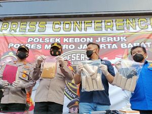 Edarkan Ganja Jaringan Lapas, Pasutri di Kebon Jeruk Dibekuk Polisi