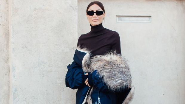 Street style Milan Fashion Week spring/summer 2022