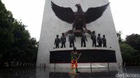Suasana Lubang Buaya Jelang Hari Kesaktian Pancasila