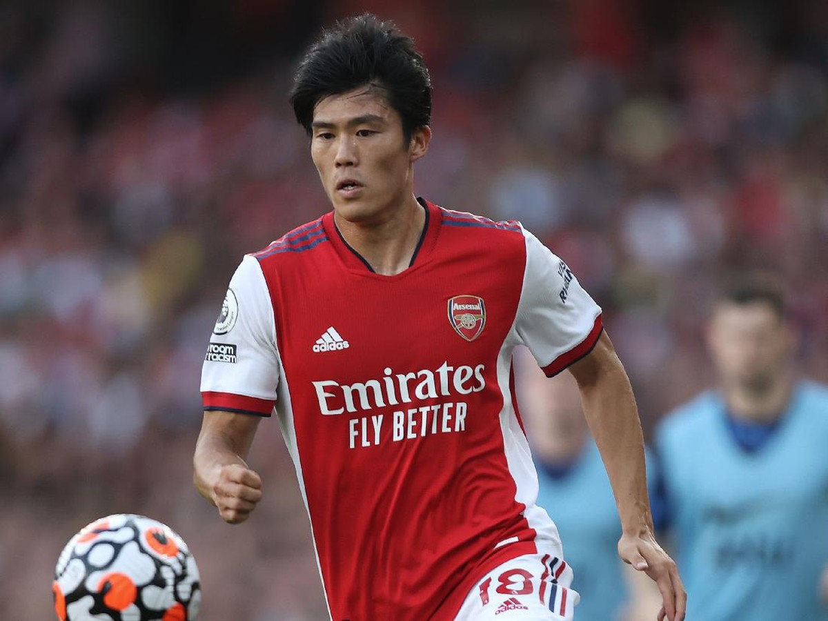 Idola Baru di Arsenal: Takehiro Tomiyasu (Getty Images)