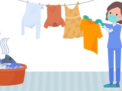 6 Langkah Cuci Pakaian Jika Serumah dengan Pasien COVID-19