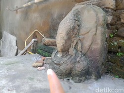 Cerita Warga Klaten Temukan Arca Setengah Badan, Sosoknya Misterius