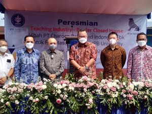 Charoen Pokphand Sumbang Kandang Ayam Broiler Rp 1,7 Miliar ke IPB