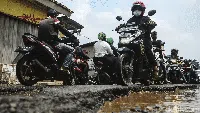 Sadis! Masih Ada Jalan Kayak Gini di Bogor