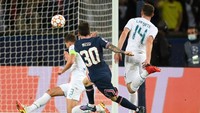 Di Liga Champions, Messi juga mampu tokcer dengan bikin lima gol dari lima laga (Getty Images)