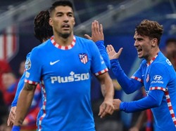 Atletico Menang, Griezmann dan Suarez Sama-sama Akhiri Puasa Gol