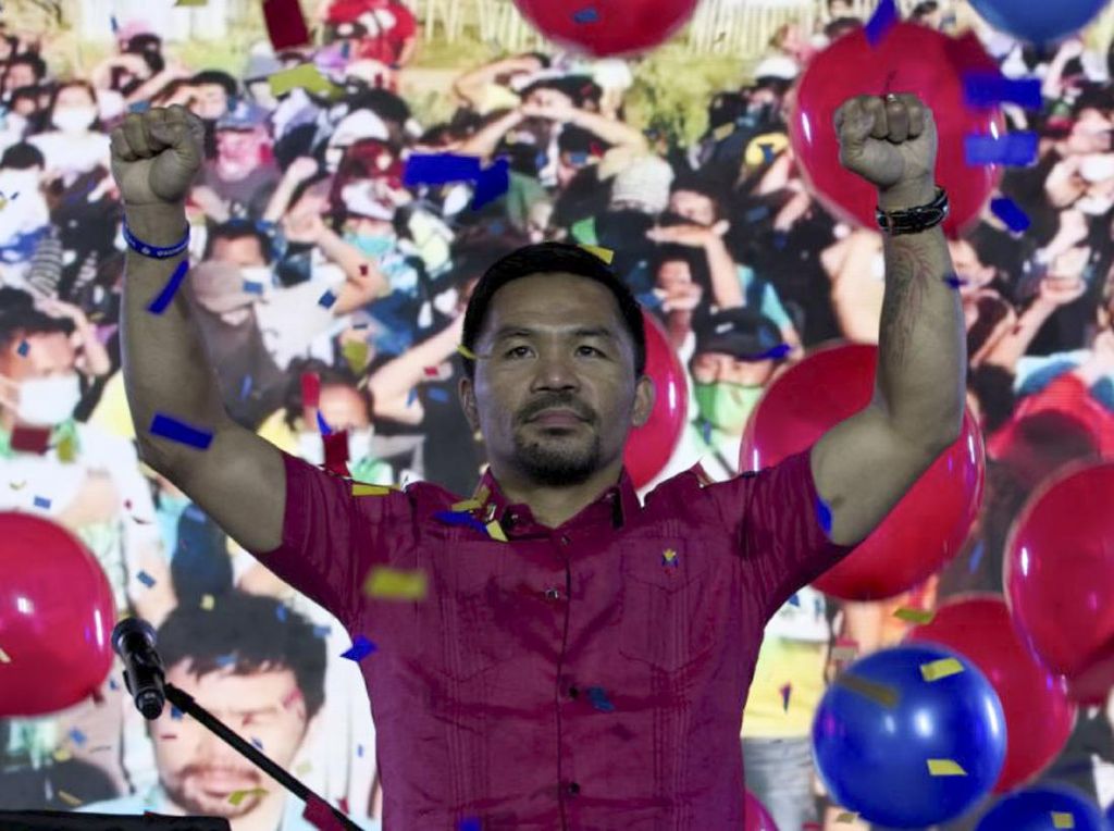 Resmi! Manny Pacquiao Pensiun dari Tinju, Siap Nyapres Tahun Depan