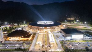 Megahnya Stadion Lukas Enembe Jelang Pembukaan PON Papua