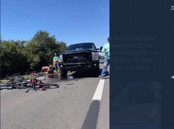 Iseng Berujung Fatal, ABG 16 Tahun Bawa Pick-Up Tabrak-Lindas Rombongan Pesepeda