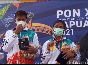PON Papua: Akhirnya, Medali Pertama Panjat Tebing Dikalungkan