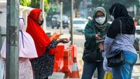 Potret Pilu Pedagang Wortel di Kebun Raya Bogor