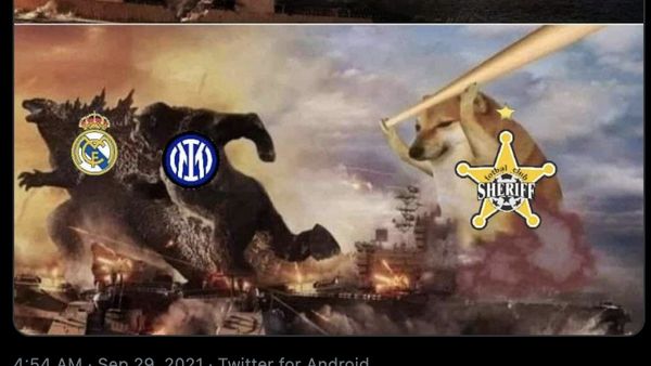 Foto: Meme Real Madrid Disikat Sheriff