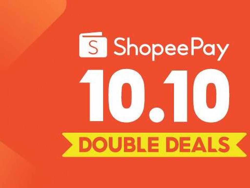 Keuntungan Berlipat Hadir di Promo 10.10 ShopeePay Double Deals