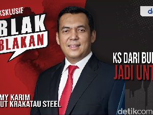 Blak-blakan Silmy Karim, Krakatau Steel dari Buntung Jadi Untung Blak-blakan Silmy Karim, Krakatau Steel dari Buntung Jadi Untung