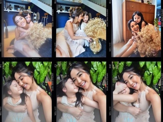 Virtual photoshoot melalui videocall di laptop | Foto: instagram/shaktisiddarta