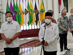 Kunjungi Bandung, Maruf Amin Wanti-wanti Warga Tetap Disiplin Prokes