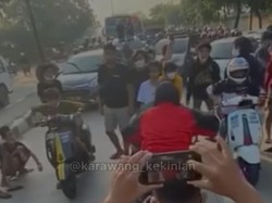 Viral Aksi Balap Liar-Bikin Macet di Karawang, Polisi Turun Tangan
