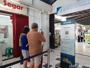Ini Daftar 6 Pasar yang Mulai Terapkan PeduliLindungi untuk Skrining
