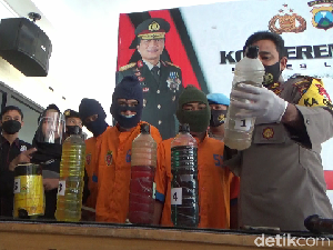 Di Lumajang Sempat Beredar BBM Palsu, Kini 3 Pembuatnya Sudah Diamankan