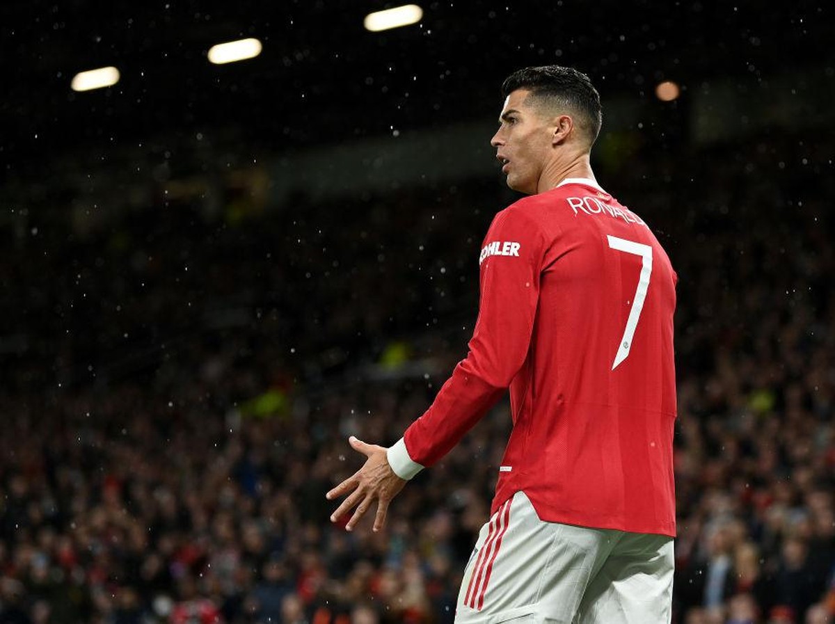 Cristiano Ronaldo lega Manchester United meraih 3 poin di Liga Champions. (Foto: Getty Images/Michael Regan)