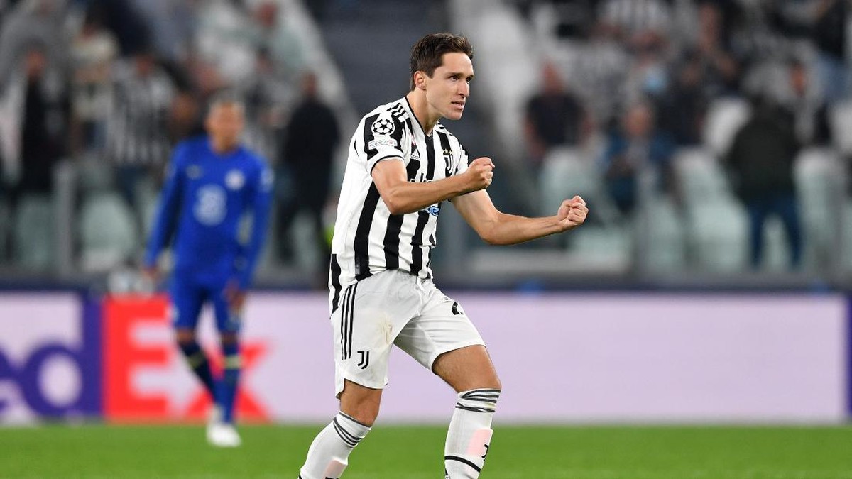 Federico Chiesa tampil sip saat Juventus mengalahkan Chelsea. (Foto: Getty Images/Valerio Pennicino)