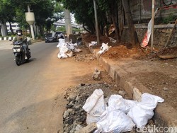 Galian SJUT di Jl Kapten Tendean Jaksel Belum 100%, Ini Kondisinya