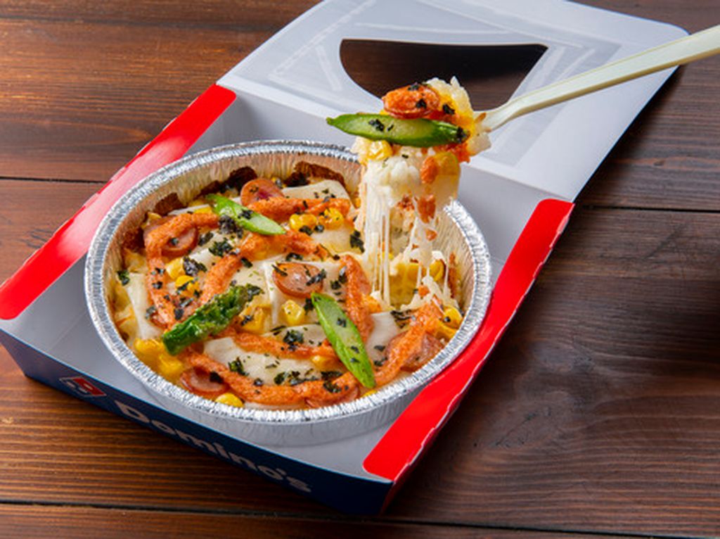 Inovasi Baru, Pizza Ini Disajikan Seperti Rice Bowl! Inovasi Baru, Pizza Ini Disajikan Seperti Rice Bowl!
